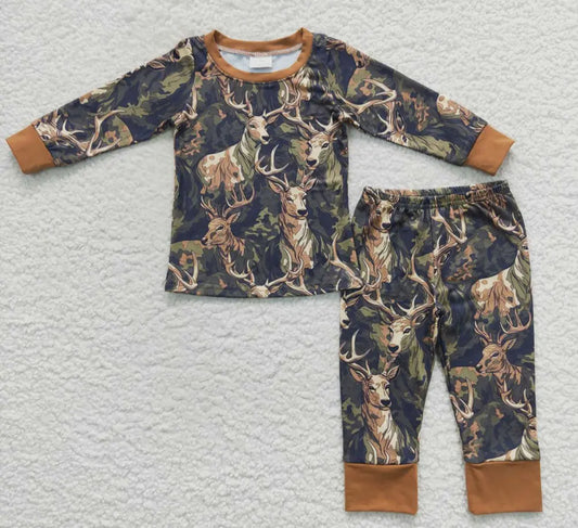 Camouflage Deer Hunting Pajamas